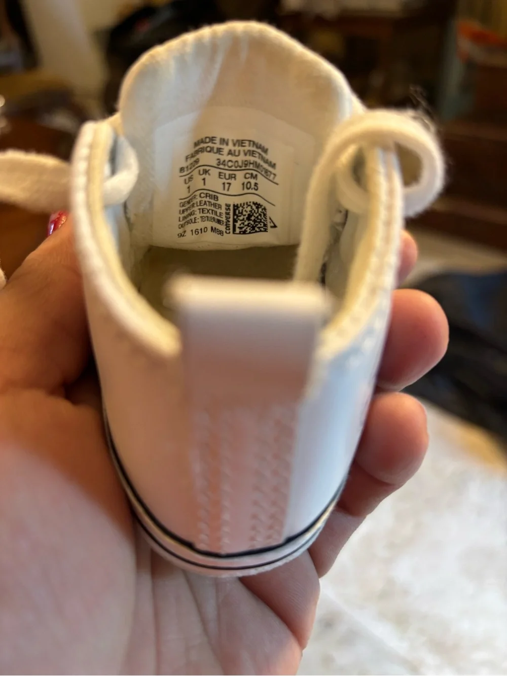 Converse kids shoes size 1